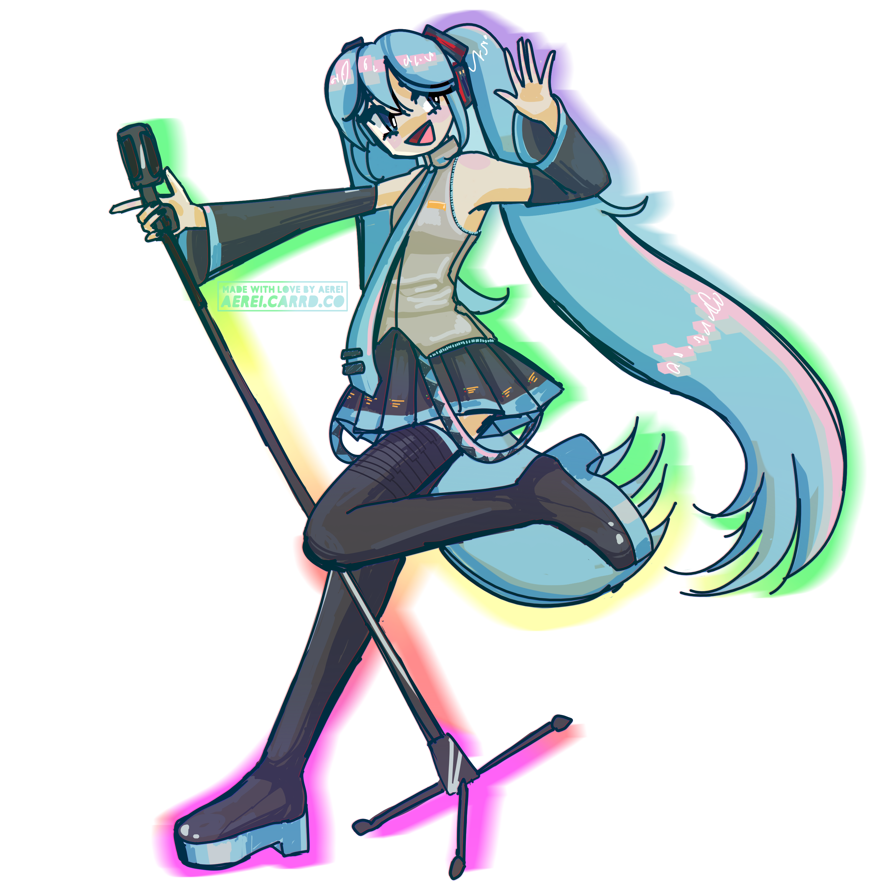 hatsune miku project diva redraw